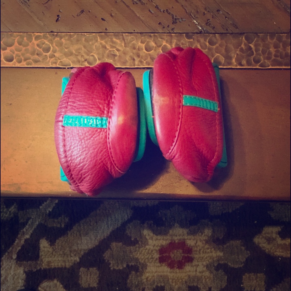 Tieks. Cardinal Red. EUC size 9